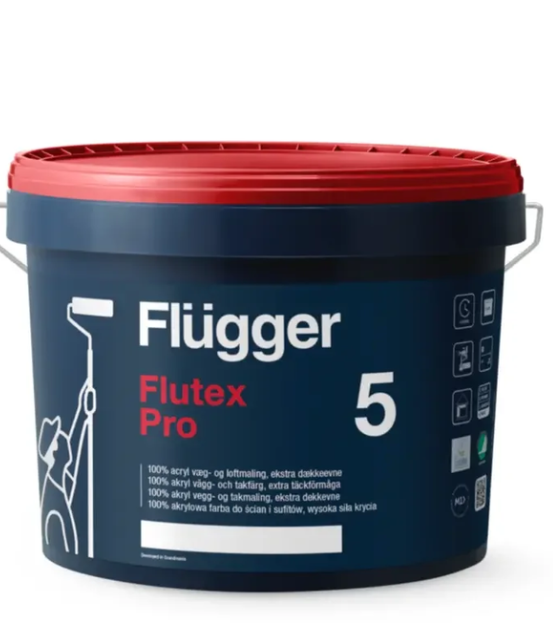 Flutex pro 5 MAT LAVABLE BLANC - INTERIEUR/EXTERIEUR