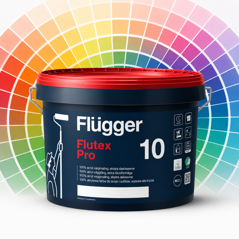 Flutex pro 10 VELOUR LAVABLE COULEUR - INTERIEUR