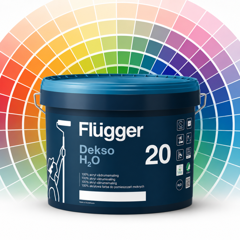 Dekso 20 H20 SATIN LESSIVABLE COULEUR - INTERIEUR