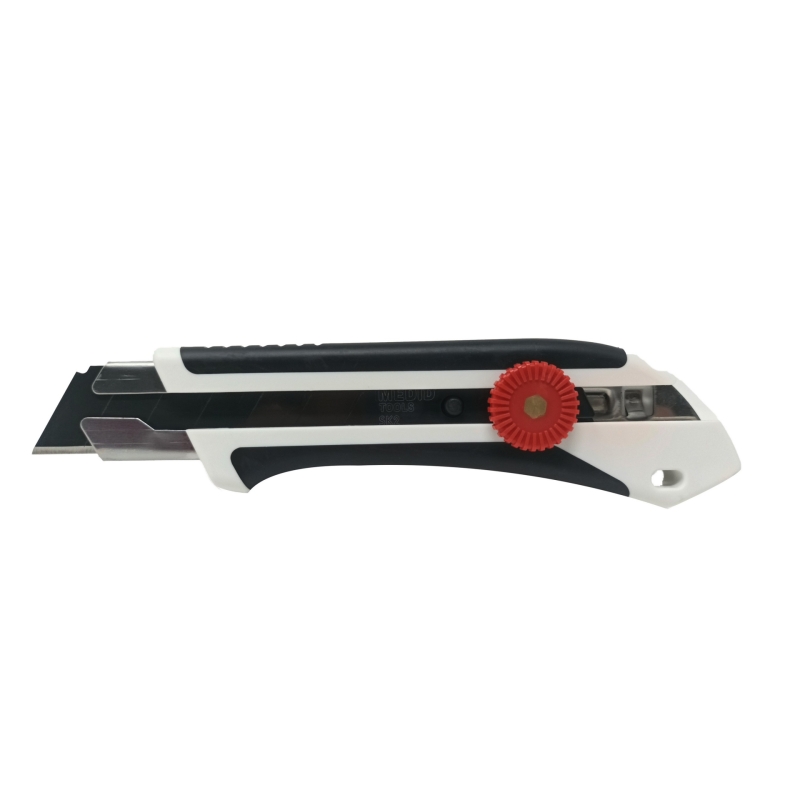 CUTTER PREMIUM AVEC BLOCAGE A BILLE 25MM